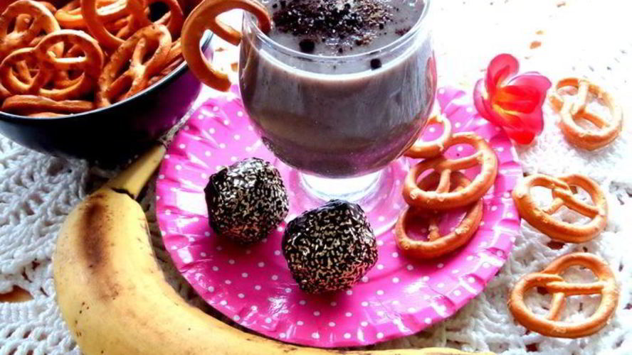 Рецепт смузей лен с какао