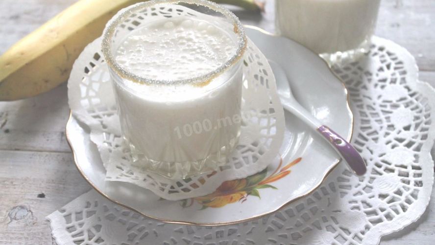 Рецепт смузей с бананом и молоком