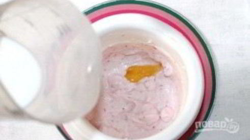 смузи с пшеничными отрубями