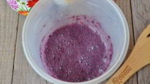 смузи с шелковицей