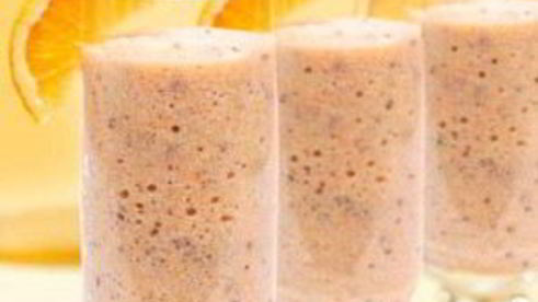 витаминный напиток с апельсином