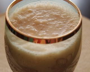 Яблочно-кефирный коктейль