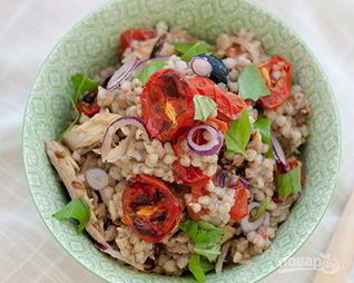 Салат с гречкой