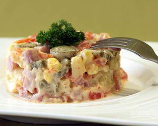 Интересный картофельный салат