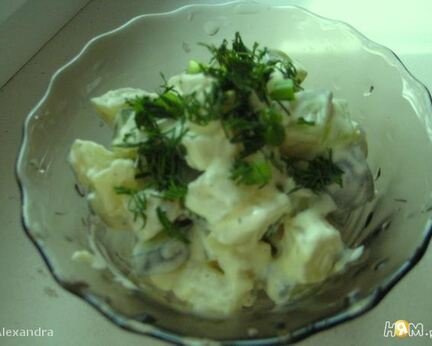 Картофельный салат по-датски