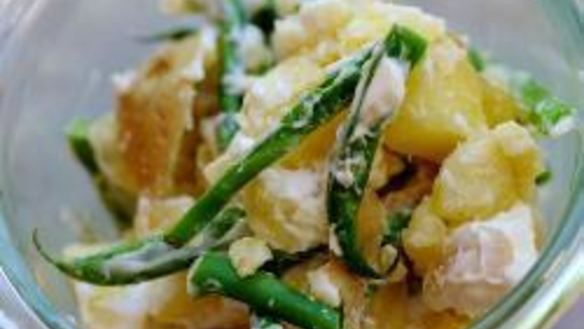 Рецепт Картофельного салата по-деревенски