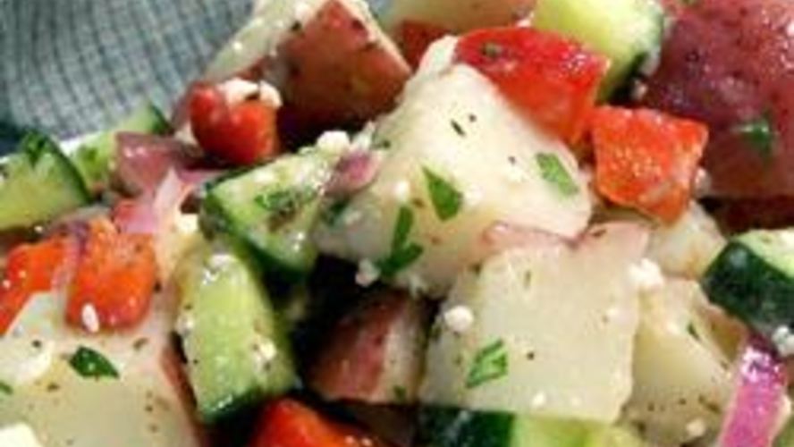 Рецепт картофельного салата по-летнему
