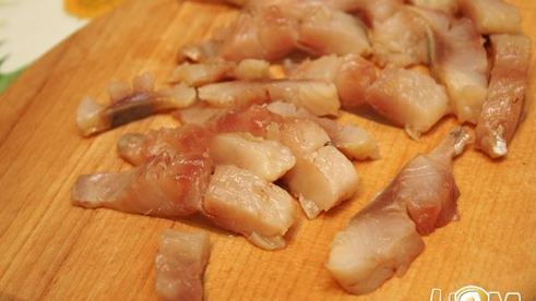 картофельный салат с селедкой