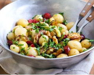 Летний картофельный салат