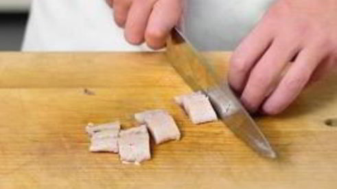 салат из картофеля с сельдью и телятиной