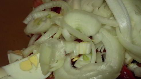 теплый картофельный салат