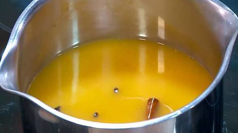 марокканский салат из кускуса, апельсина и моркови