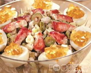 Французский салат Оливье