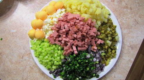 оливье, просто оливье