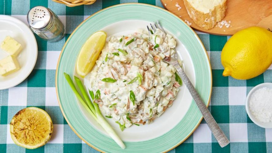 Рецепт оливье с рапанами