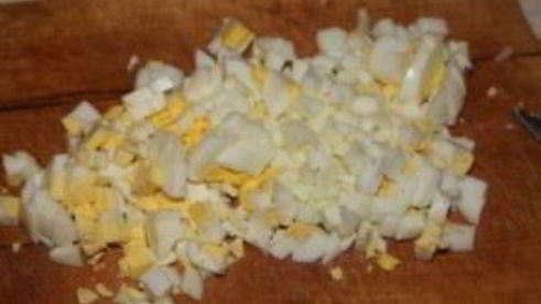 салат оливье с макаронами