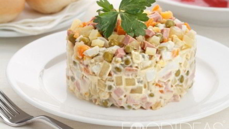 Рецепт салата оливье