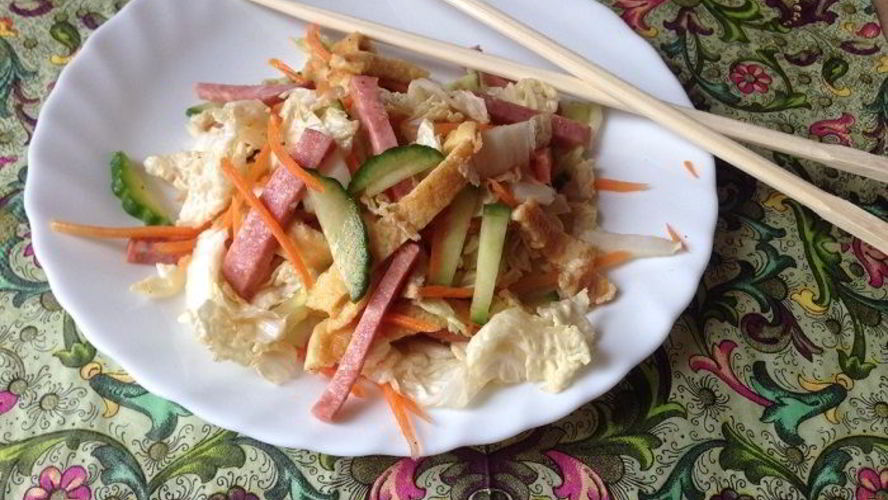 Рецепт пекинского салата