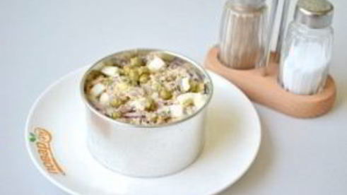 рыбный салат приятная гармония