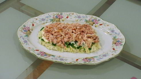 салат ананас