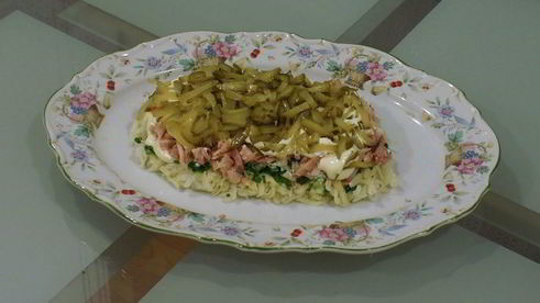 салат ананас