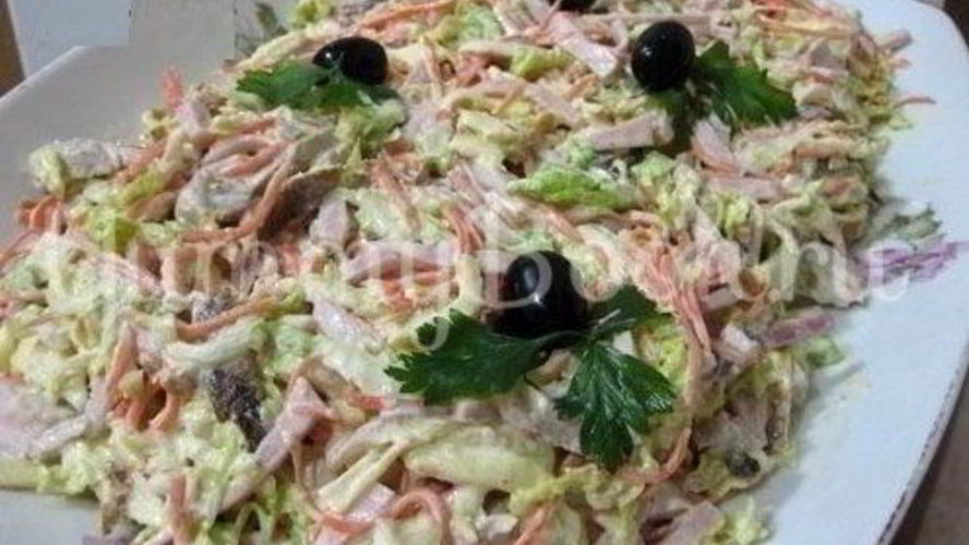 Рецепт салат анастасии