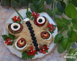 Салат Бабочка