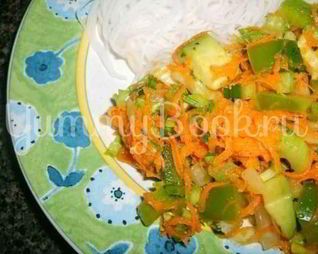 Салат из авокадо