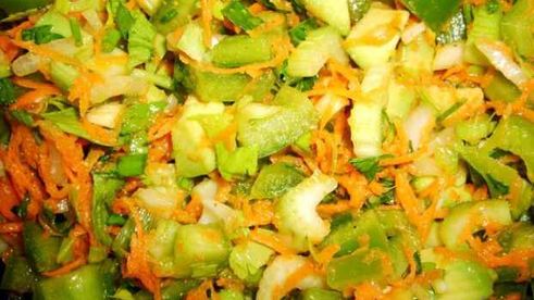 салат из авокадо