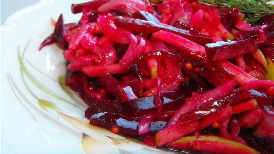 Рецепт салата из капусты и свеклы