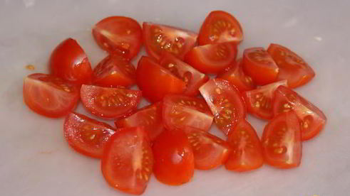 салат из капусты с помидорами