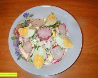 Салат из редиса