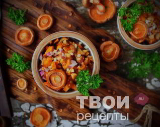 Салат из рыжиков