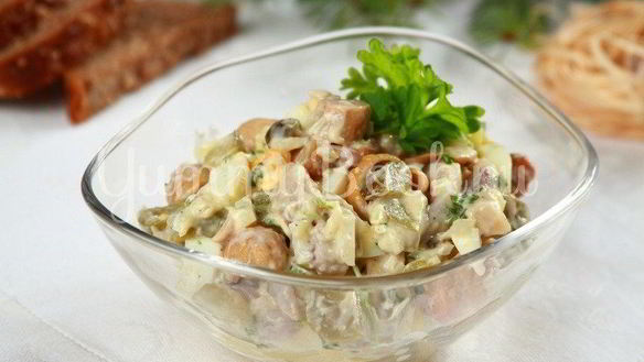 Рецепт Салата из сельди по-дворянски