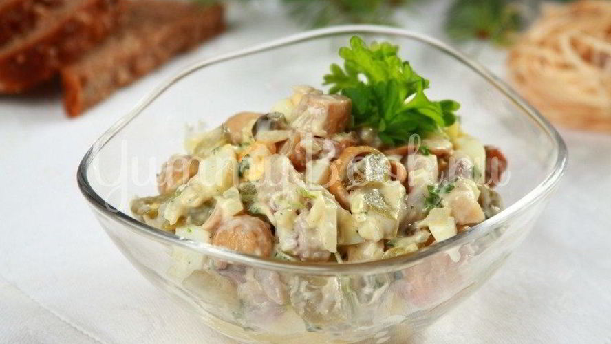 Рецепт салата из сельди по-дворянски