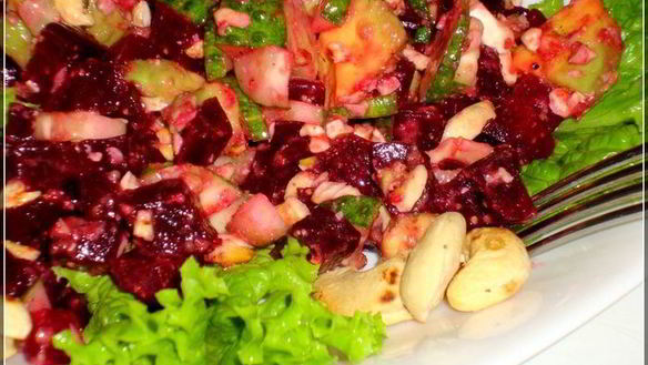 Рецепт Салата из свеклы с авокадо