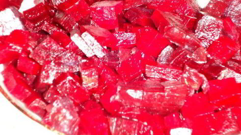 салат из свеклы с авокадо