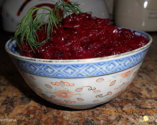 Салат из свеклы