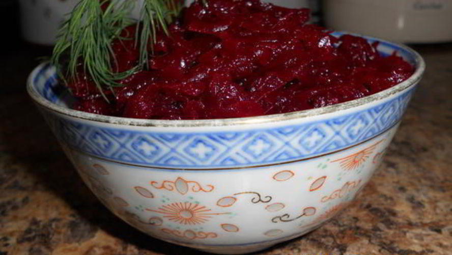 Рецепт салата из свеклы