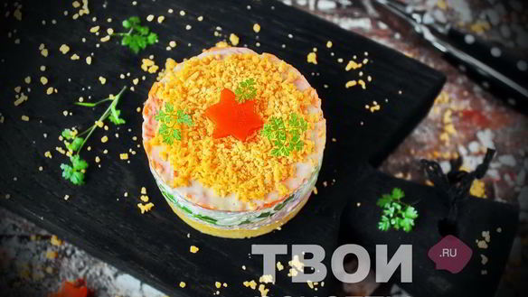 Рецепт Салата Мимоза с тунцом