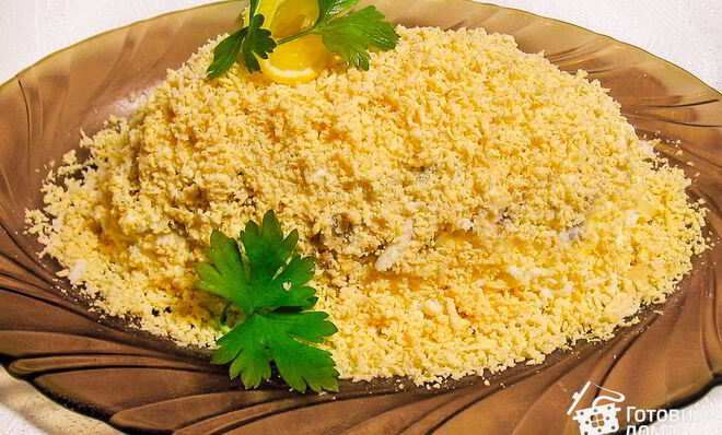 Салат Мимоза