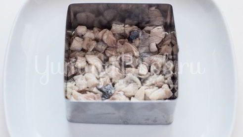 диетическая селедка под шубой без майонеза и картошки