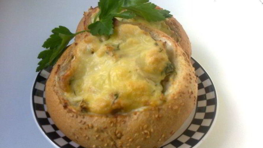 Рецепт куриной грудки в гнезде под шубой