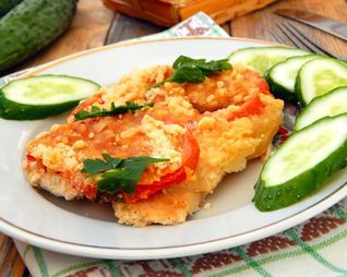 Курица под шубой в духовке