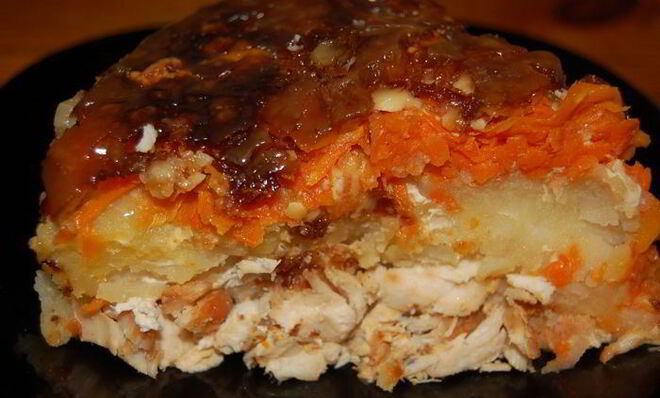 Курица под шубой