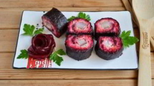 роллы селедка под шубой