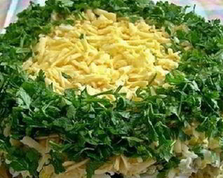 Салат Грибы под шубой