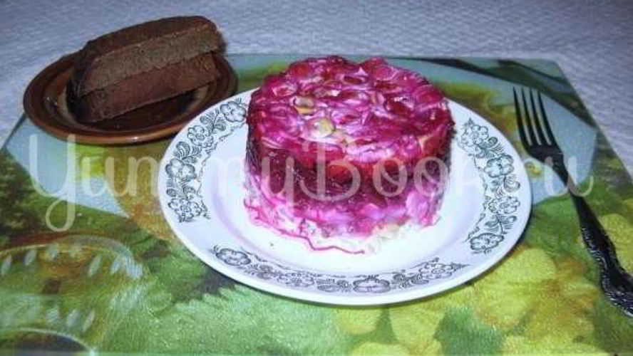 Рецепт салата сельдь под шубой