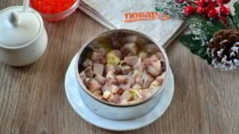 сельдь под дорогой шубой