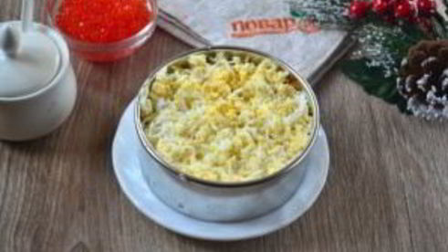 сельдь под дорогой шубой